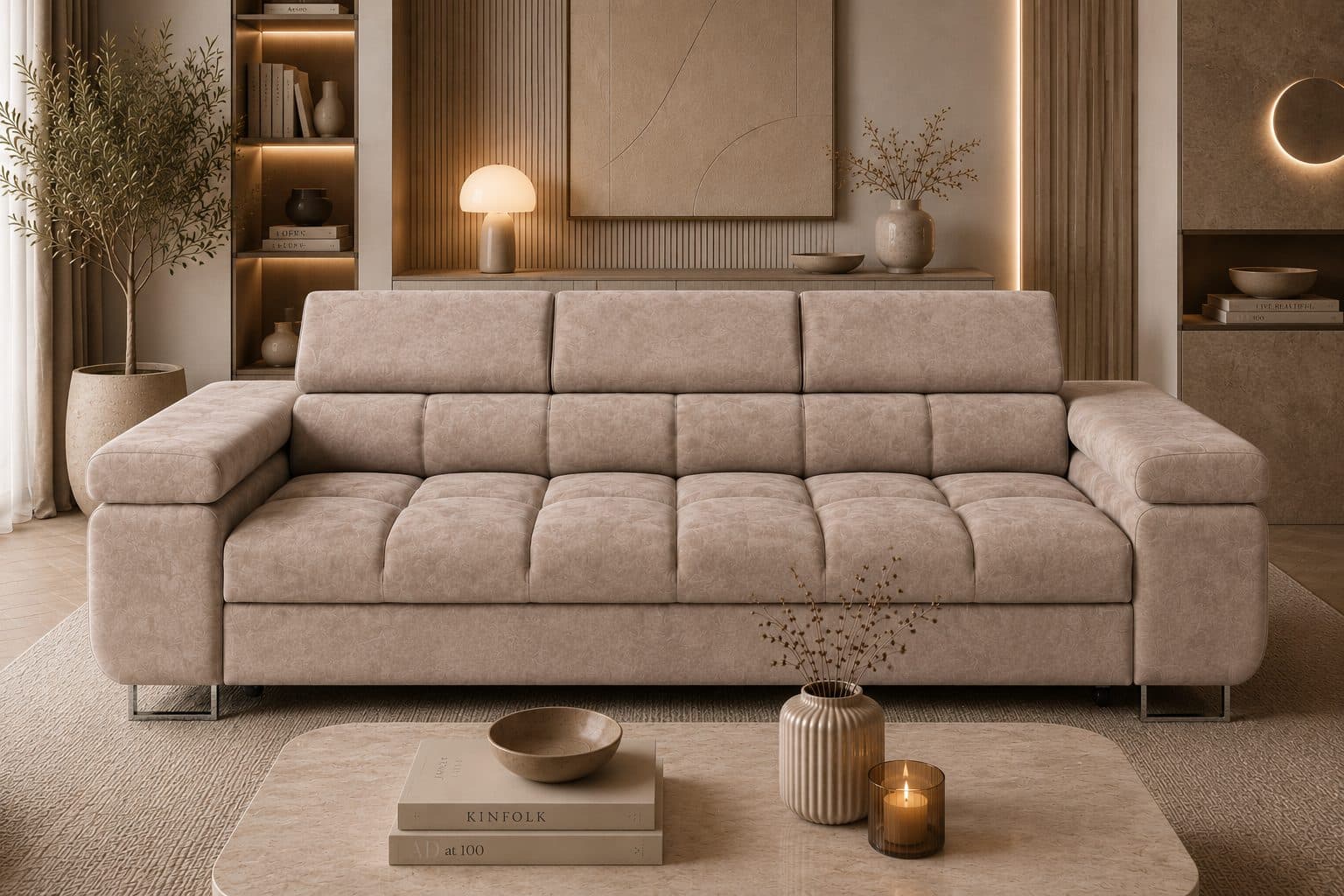 Sofa Vegas 3 Buble grube pikowania NOWOŚĆ!