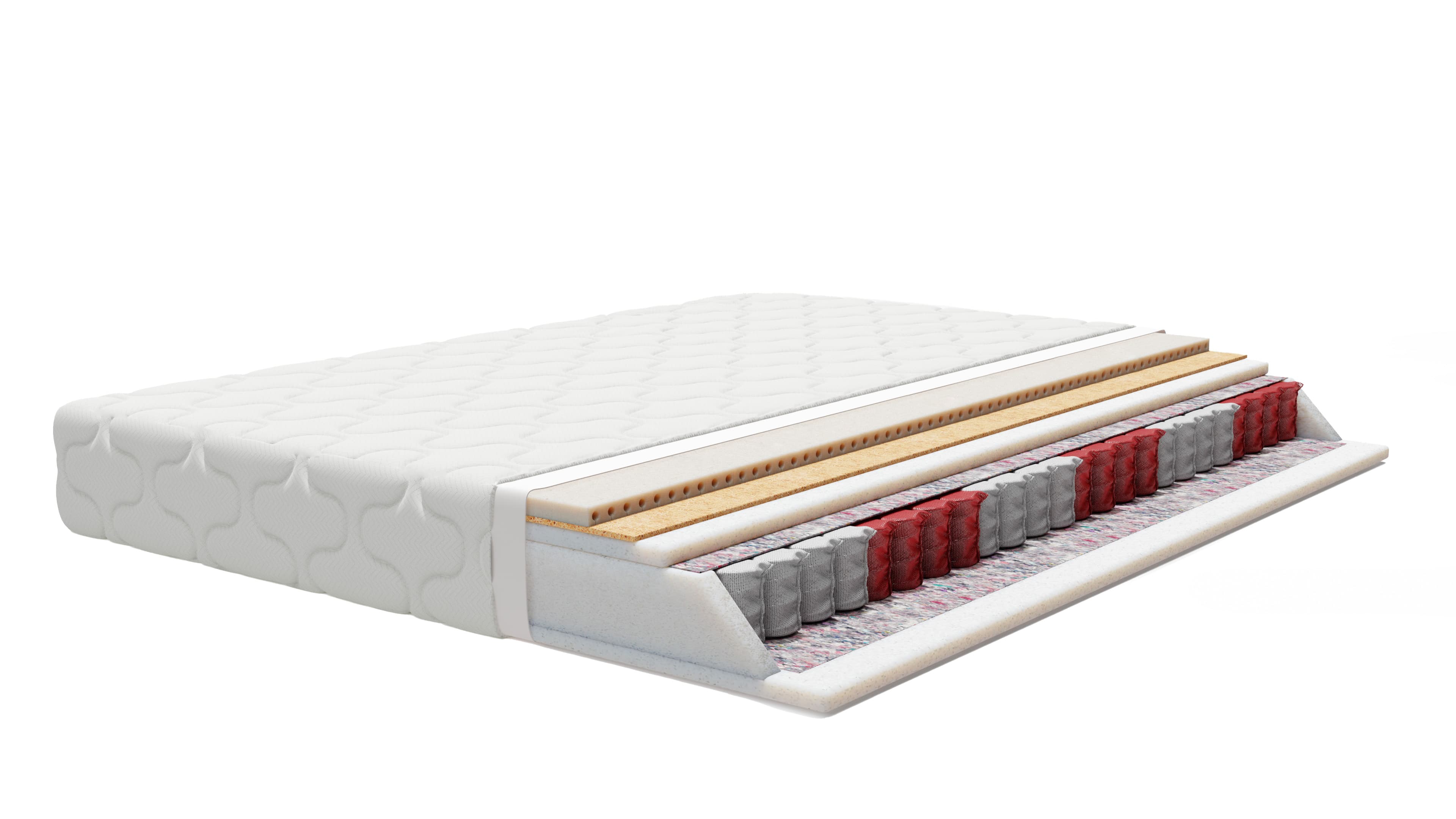 Materac kieszeniowy Verona dwustronny H2/H3 22 cm 90x200 cm