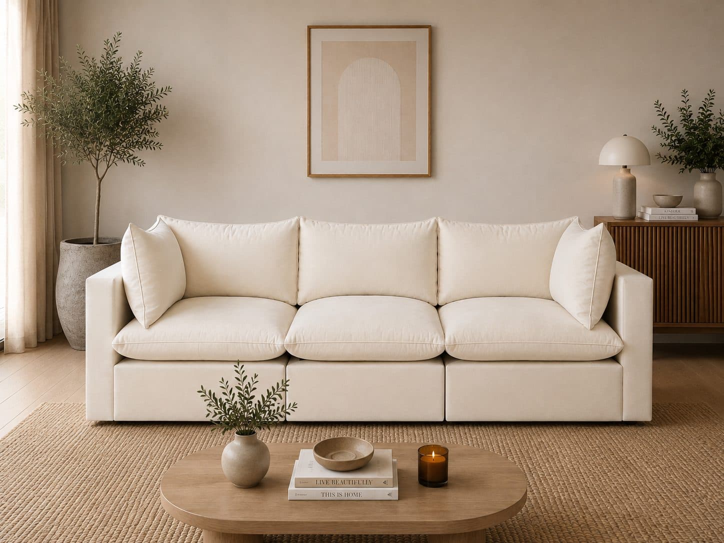 Sofa modułowa 3-osobowa LOVA – wygoda, którą dopasujesz do swojego wnętrza