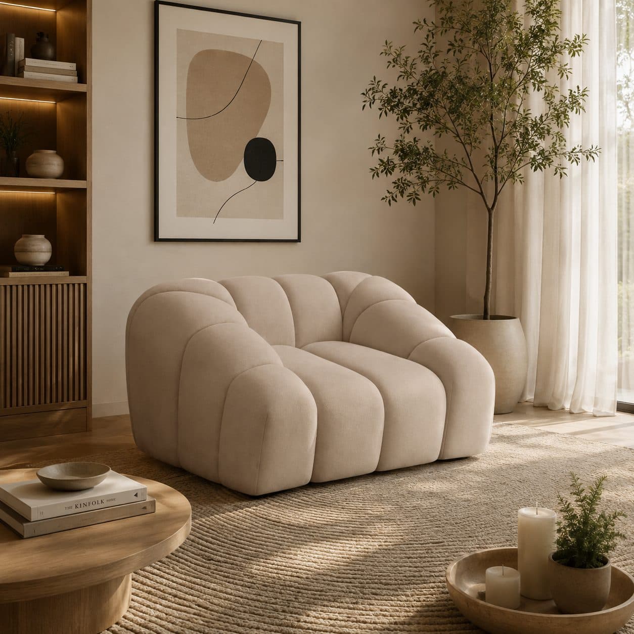 Fotel Alva – miękka forma i wyrazisty design